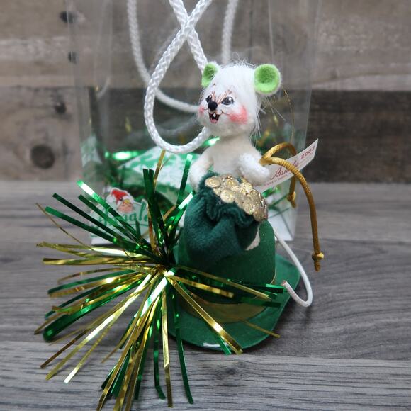Annalee Doll St Patricks Day Leprechaun Bear Mouse - Picture 8 of 10